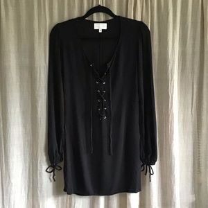 Kendall & Kylie Boho Little Black Dress